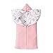 0 a 12 Meses Saco de Dormir Unisex para Bebés Recién Nacidos Calentar Punto Encapuchado Manta para Bebé Carrito de Bebé Blanket Manta para Paseante