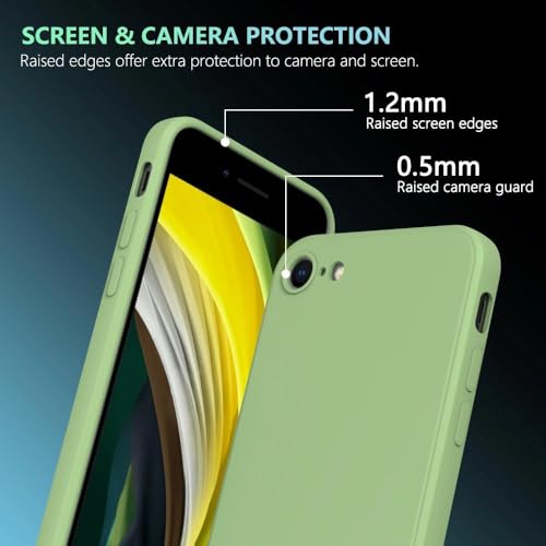 Image of for iPhone 16e Case Green, Scratch Resistant with Soft Touch, Slim Thin Phone Cover for iPhone 16e