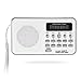 Produktbild C- Mini tragbare fm Radio wiederaufladbare Digitale led mp3 Multimedia Lautsprecher Player unterstützung tf sd Karte Spielen aux Eingang Lautsprecher für Camping wandern Outdoor Sport