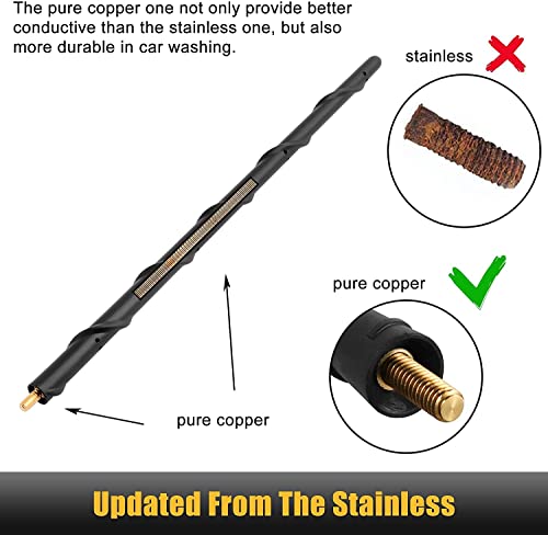 Image of BASIKER 13 Inch Antenna Fit for Toyota Tundra Tacoma FJ Cruiser 1995-2026