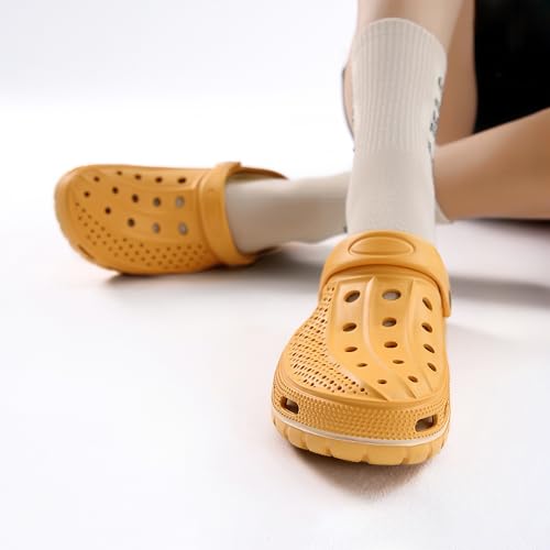 Image of INMINPIN Mens Womens Garden Clogs Shoes Beach Slippers Pool Water Sandals with Comfortable Arch Support Insole