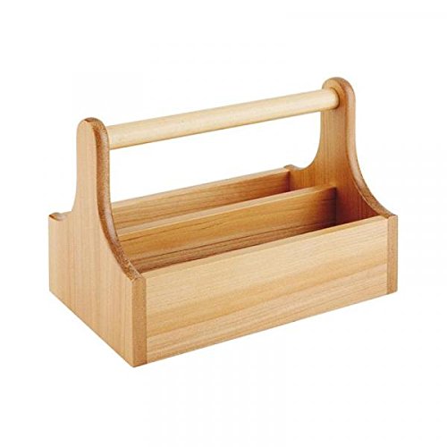 Sambonet Portacondimenti Cm 25x25x18 Legno Ulivo