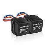 MGI SpeedWare 12V Automotive Relays 40 Amp SPDT with 5-Pin Socket Harness (2-Pack)
