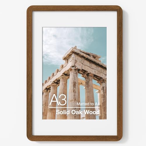 A3サイズ ウォールナット無垢材 フォトフレーム