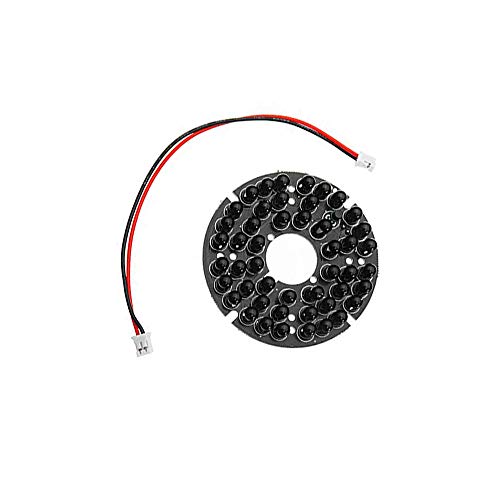 Acxico 48 Pieces IR LEDs Light Board for CCTV