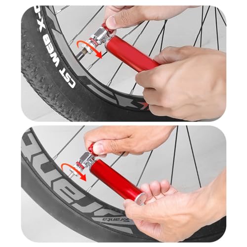 Gonfleur de pneu de vélo en alliage compact pour vos sorties cyclistes