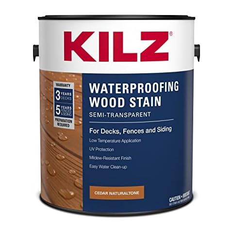 KILZ Waterproofing Wood Stain Cover
