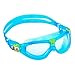 Aquasphere Seal Kid | Schwimmbrille für Kinder ab 3 Jahren mit UV-Schutz, Silikondichtung und beschlag- und auslaufsicheren Gläsern für Jungen und Mädchen, Aqua - Klare Linse sicher im günstig Kaufen-Aquasphere Seal Kid | Schwimmbrille für Kinder ab 3 Jahren mit UV-Schutz, Silikondichtung und beschlag- und auslaufsicheren Gläsern für Jungen und Mädchen, Aqua - Klare Linse