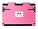 Visual Edge - Slant Board for Writing – Adjustable Magnetic Whiteboard & 22° Angle Ergonomic Desk for Reading, Writing, Drawing and Studying – Portable Tabletop Stand for Students and Teachers - Pink
