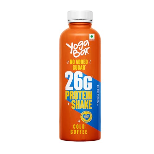 Image of Yogabar Pro Clean Whey Protein Powder, Chocolate Flavour with Monk Fruit and Dates, 25g Protein with Free Cold Coffee