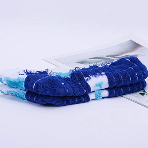 Meias Esportivas, Andoer Meias esportivas masculinas e femininas toalha com listras inferiores antid