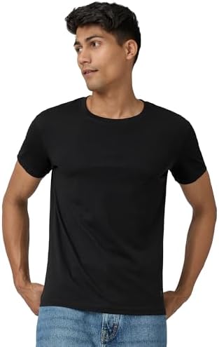 XYXX Men's Super Combed Cotton Half Sleeve Round Neck T-Shirt | Crew Neck Tshirt for Men Regular Fit