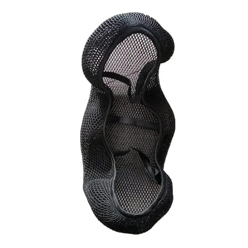 Funda protectora universal para asiento de motocicleta con cojín transpirable de rejilla