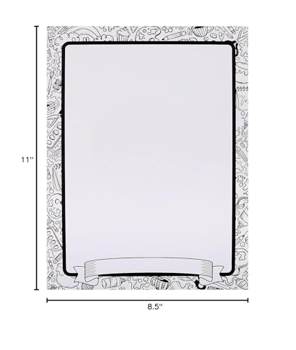 Prang Sketch Smart, 11-inch x 8.5-inch, Sketch Book, White, 40 Sheets/Book, 12/Pack (PAC4819) - Image 8