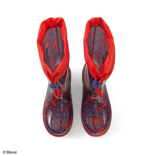 PERLETTI Stivali Pioggia Bambini Uomo Ragno