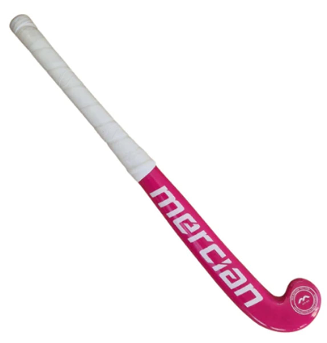 Mercian 16" Wooden Promotional Autograph Hockey Stick - Rubine, Orange or Green (Rubine)