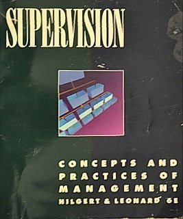 Paperback Supervision: Concepts and Practices of Management Book