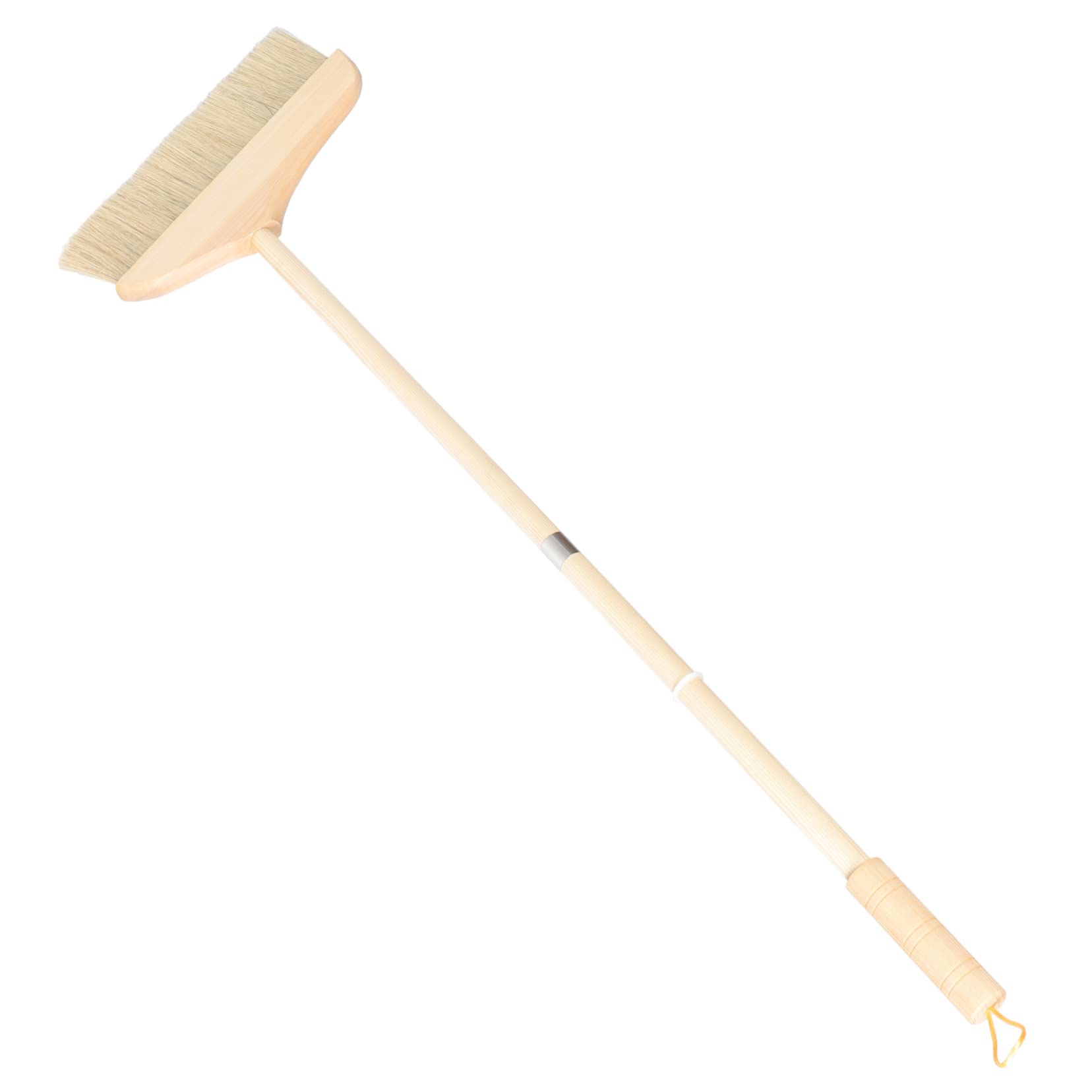 Healeved Wooden Long Handle Broom Kitchen Broom Pet Hair Broom Sofa Sweeping Broom Patio Broom Floor Cleaning Broom Steel Broom Brush Broom Stick Foldable Broom Sidewalk Broom Rv Khaki