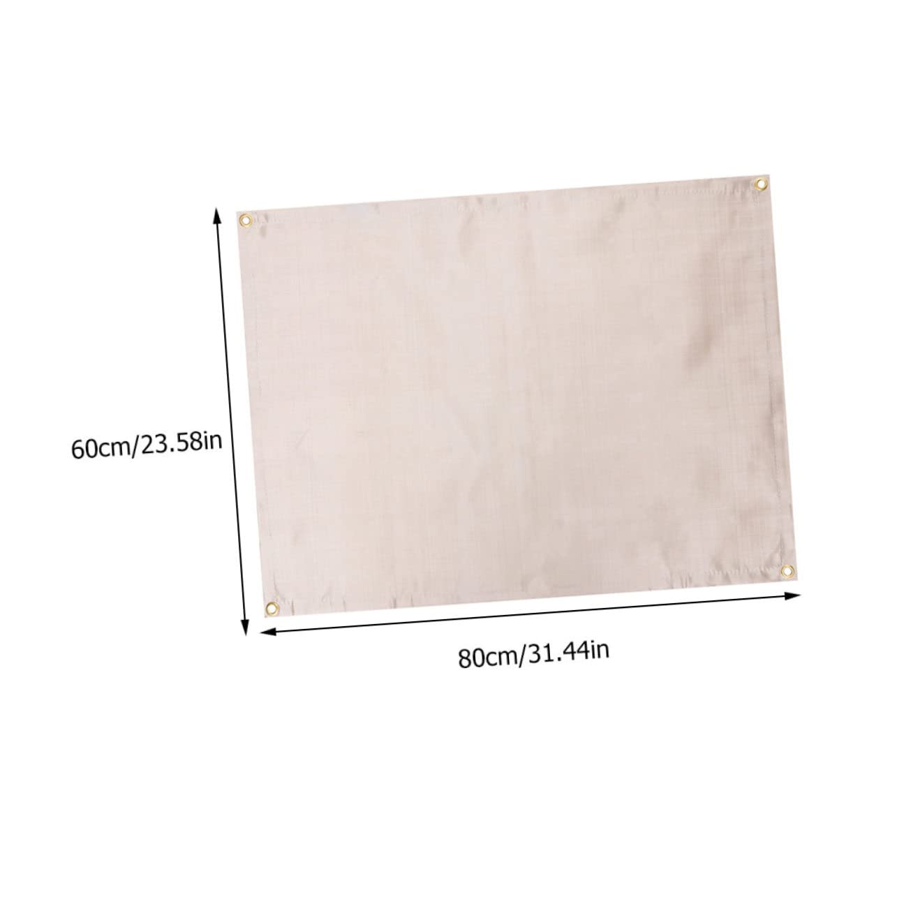 OFFSCH Fire Blanket for Home 80x60cm Fire Protect Cloth Heat Insulation Blanket Waterproof and Odorless for Camping