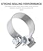 PAIYUE Exhaust Clamp,Car Accessories 1.75