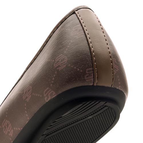 Image of U.S. Polo ASSN. Gloria Tan Ballerinas with Premium Upper