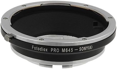 Fotodiox Pro Lens Mount Adapter, for Mamiya 645 Lens to Sony Alpha DSLR Cameras