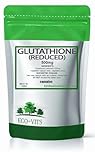 Glutathione (Reduced) 500mg High Strength 60 Capsules Lighter Skin Amino, Antioxidant Support, Liver Detox & Cleansing, Immune System, Healthy Aging