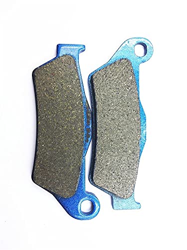 Motorrad Vorne Hinten Sinter Bremsbacken Set für Husqvarna TE 300 TE300 2014 2015 2016 2017 2018 2017 OUSDUO(Carbon Front)