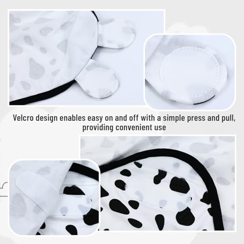 Image of Cinaci 2 Pieces Adjustable Soft Cotton Baby Swaddle Sleep Sacks Hats Newborn Nursery Caps Beanies Bonnets Swaddle Blanket Wraps for Baby Girls Boys Infants Newborns (2PCS S14)