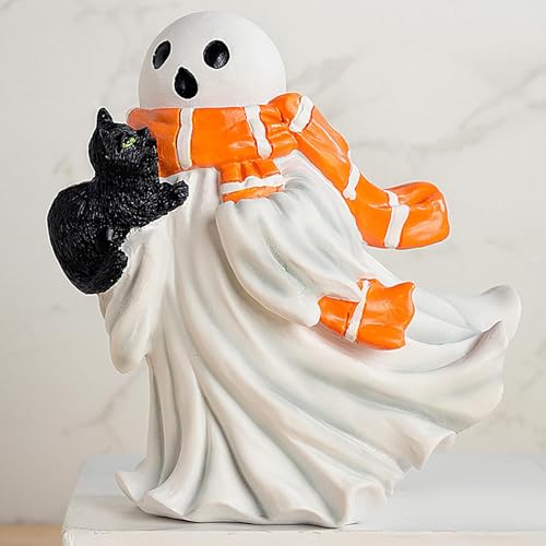 Décor de Fête Statue pour Halloween en résine sans encombrement