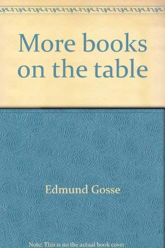 More books on the table (Essay index reprint se... 0836914104 Book Cover