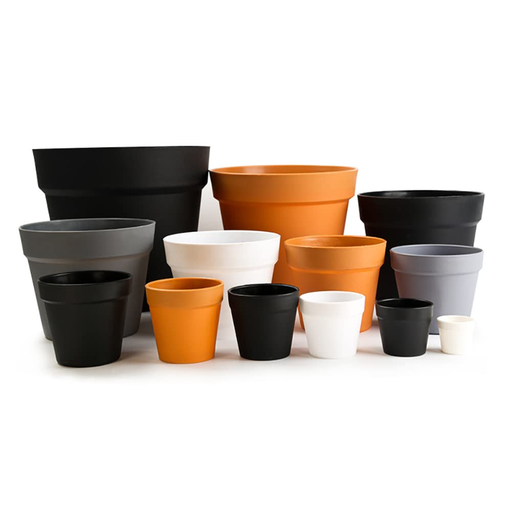 JIHUOO 20 Pcs Mini Plastic Planters, Little Indoor Plant Pots for Seed Starting Flowers, and Tiny Gardens - Image 3