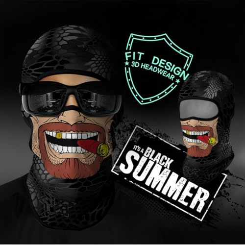 wiut Karting Balaclava Mask - 3D Full Face Cover for Men/Women | Motorcycle, Cycling & Sports | Breathable Tactical Hood (UK, Alpha, One Size, A) - Image 4