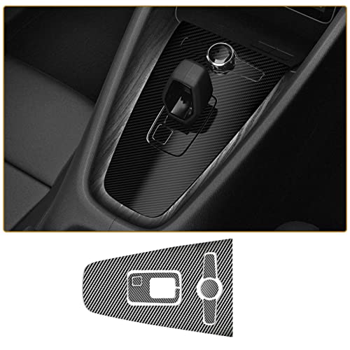 YEE PIN Polestar 2 Center Panel Cover Gear Shift Panel Polestar 2 Protector Polestar 2 Center Gear Shift Panel Cover for Polestar 2 Accessories 2026 2025 2024 2023 2022 2021 Polestar 2 Carbon Fiber