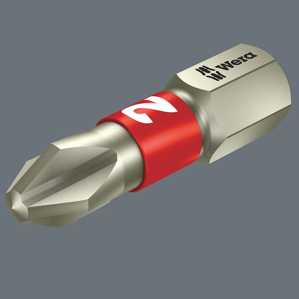 Wera 05071109001 Bit-Check 30 Stainless 1, Surtido de puntas, 30 piezas