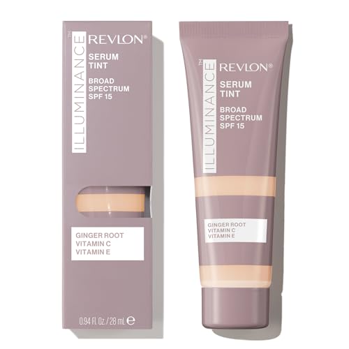 Revlon Illuminance Serum Tint, Sérum Con Color, Enriquecido con Vitamina E y Ácido Hialurónico para hidratar con SPF 15, Tono 201 Natural