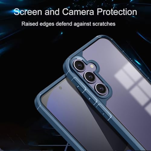 Image of KARWANBack Cover |Shockproof Bumper Case | Full Camera Protection | Raised Edges | Super Soft Side TPU | Bumper Case for Samsung Galaxy S23 -Black