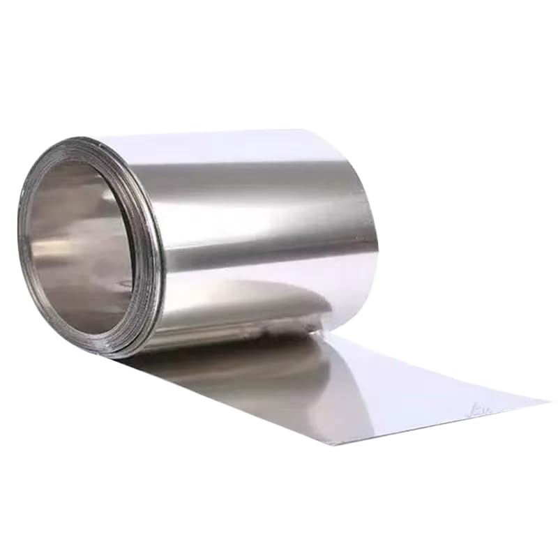 1Meter High-Purity Pure Tin Sn Metal Foil Sheet Strip Plate Thickness 0.02-1.0mm (0.02mm*100mm*1000mm)