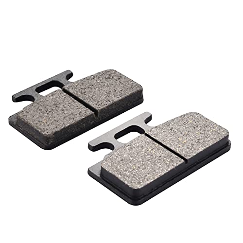 GOOFIT Pastillas De Freno Disco Delantero Moto Universal Set De 2 Reemplazo para 50cc 70cc 90cc 110cc 125cc Bciclete Pit Bike Scooter Y Ciclomotor ATV Quad Go Kart Negro