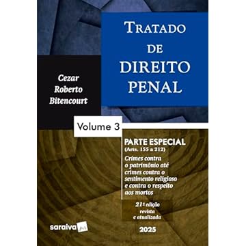Capa do livro Tratado de Direito Penal - Parte Especial - Vol.3 - 21ª Edição 2025