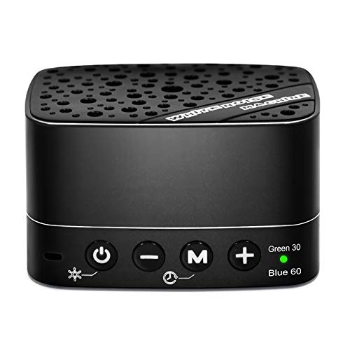 Image of White Noise Machine, Portable Sound Machine for Sleeping Adults and Baby with 12 Nature Sound, Rechargeable Sound Machine with Night Light, Auto-Off Timer, Compact Design for Travel, Home, Office