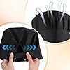 Elegaperma 3 PCS Chef Hats for Men, Professional Black Chefs Hats for Adults Baking, Adjustable Bakers Hat with Mushroom Style for Kitchen and Cooking #2