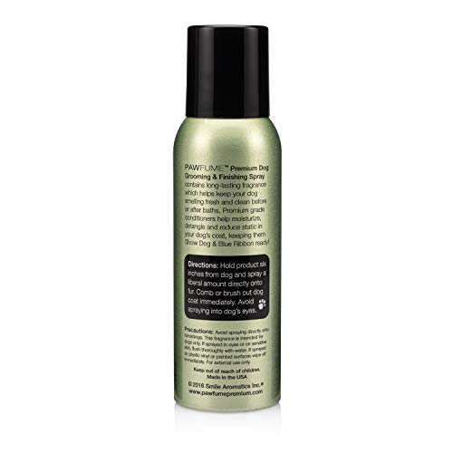 PAWFUME Premium Grooming Spray Dog Spray Deodorizer Perfume For Dogs - Dog Cologne Spray Long Lasting Dog Sprays - Dog… - Image 3