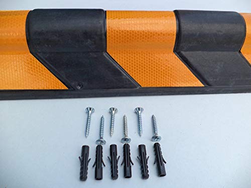 Protection de garage caoutchouc antichoc pour angle mural