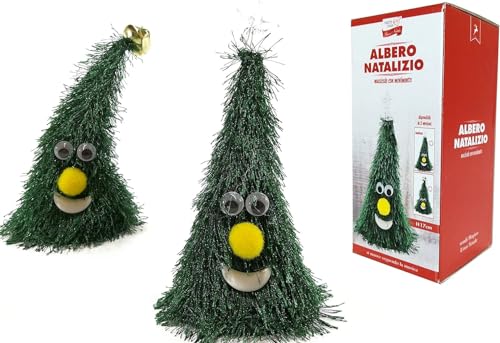 osd Natale Albero Natalizio Danzante Musicale h 17 cm