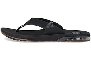 Reef Fanning Low Men's Sandals - Premium Casual Athletic Summer Sandals, Canyon/Charcoal, 12 M US