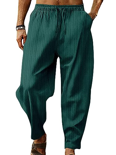 Versatile Men's Polyester Pants Ideal for Sports Vacation and Casual Wear