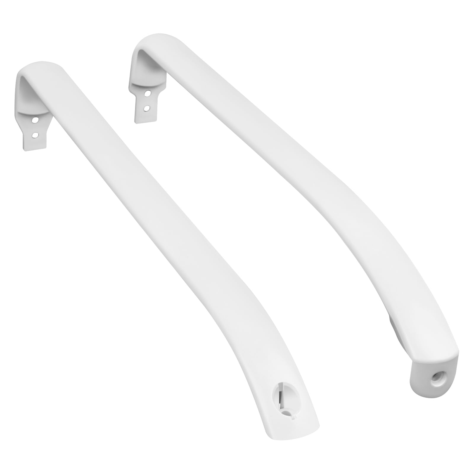 puxyblue 2025 Upgraded HIGH-Strength ABS WR12X22148 GTH18GBDCRWW GTH18GBDDRWW Refrigerator Door Handles 2Pack Replaces Hotpoint GE Refrigerator Door Handle