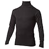 100% Merino Wool Mens Turtleneck - Midweight Long ... #3