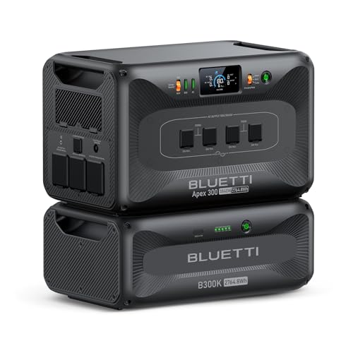 Amazon.co.jp: BLUETTI ポータブル電源 Apex300+B300K 家庭用
